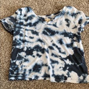tie dye short sleeves